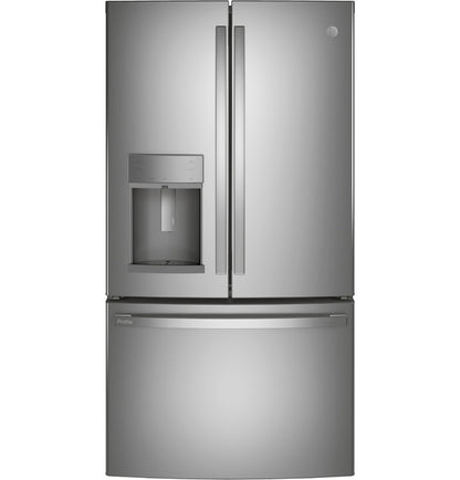 GE Profile PFE28KYNFS  ENERGY STAR 27.7 Cu. Ft. Fingerprint Resistant French-Door Refrigerator with Hands-Free AutoFill