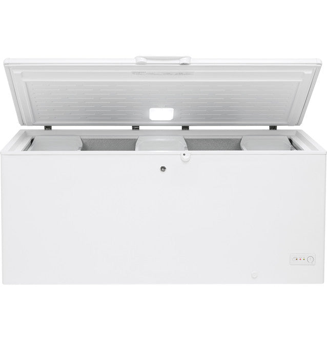 GE FCM22DLWW ENERGY STAR 21.7 Cu. Ft. Manual Defrost Chest Freezer