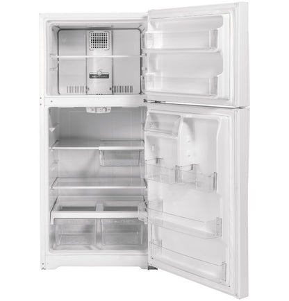 GE GTS22KGNRWW 21.9 Cu. Ft. Garage Ready Top-Freezer Refrigerator