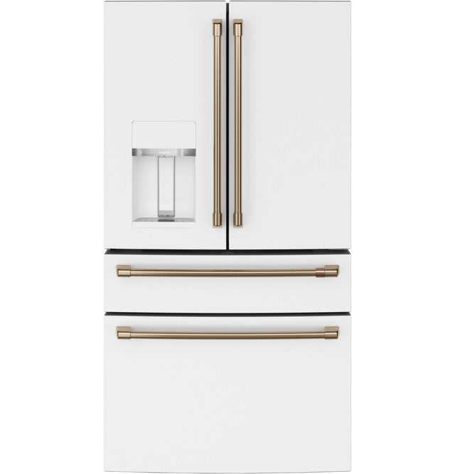 Cafe CVE28DP4NW2 ENERGY STAR 27.8 Cu. Ft. Smart 4-Door French-Door Refrigerator