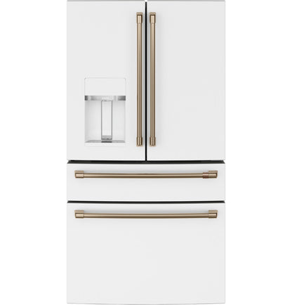 Cafe CVE28DP4NW2 ENERGY STAR 27.8 Cu. Ft. Smart 4-Door French-Door Refrigerator