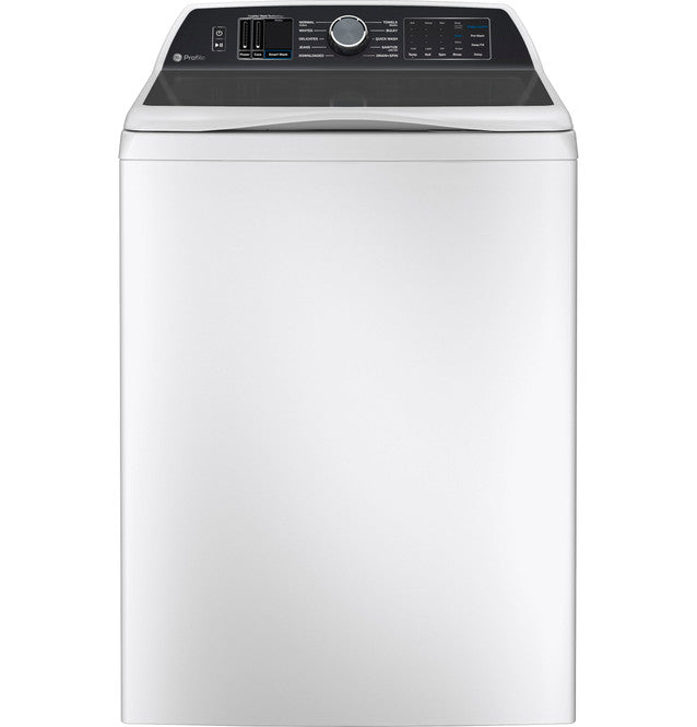 GE Profile PTW700BSTWS  ENERGY STAR 5.4 cu. ft. Capacity Washer with Smarter Wash Technology and FlexDispense