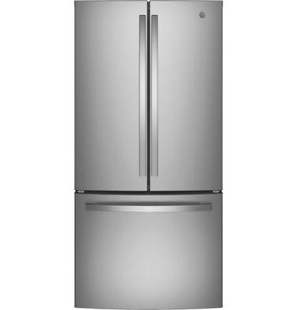 GE GNE25JYKFS ENERGY STAR 24.7 Cu. Ft. French-Door Refrigerator