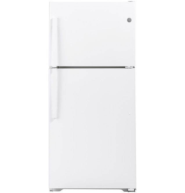 GE GTS22KGNRWW 21.9 Cu. Ft. Garage Ready Top-Freezer Refrigerator