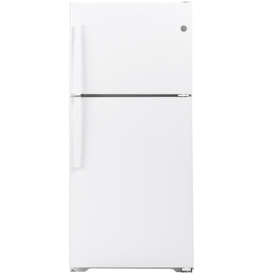 GE GTS22KGNRWW 21.9 Cu. Ft. Garage Ready Top-Freezer Refrigerator