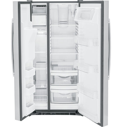 GE GSS23GYPFS 23.0 Cu. Ft. Side-By-Side Refrigerator