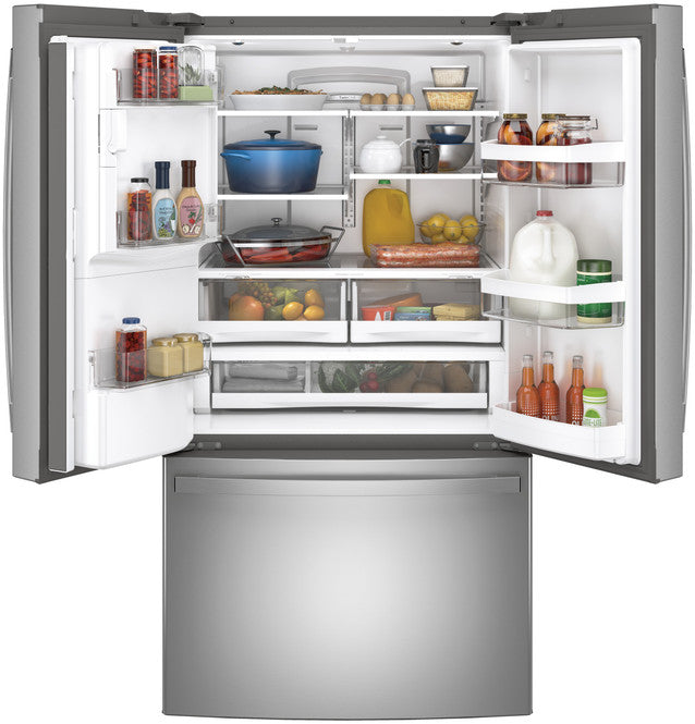 GE GFE28GYNFS ENERGY STAR 27.7 Cu. Ft. Fingerprint Resistant French-Door Refrigerator