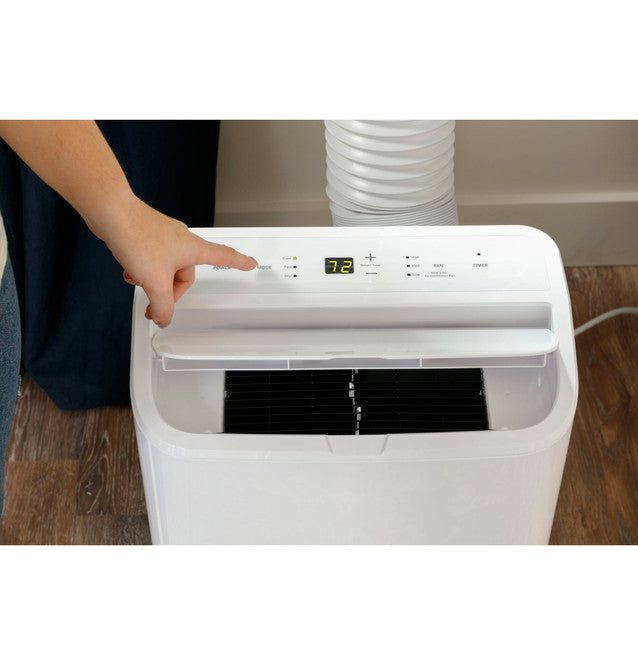 GE APCA11YBMW 11,000 BTU Portable Air Conditioner for Medium Rooms up to 450 sq ft. (7,800 BTU SACC)