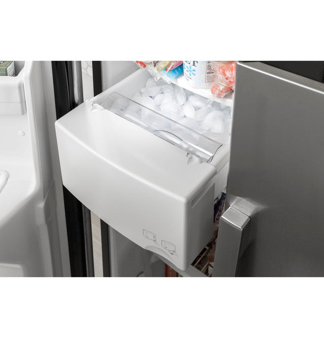 GE GSE25GYPFS ENERGY STAR 25.3 Cu. Ft. Side-By-Side Refrigerator