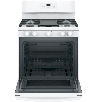 GE JGBS66DEKWW 30" Free-Standing Gas Range