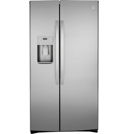 GE GSS25IYNFS 25.1 Cu. Ft. Fingerprint Resistant Side-By-Side Refrigerator