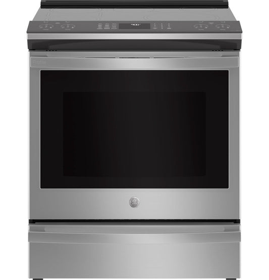 GE Profile PHS930YPFS  30" Smart Slide-In Fingerprint Resistant Front-Control Induction and Convection Range with No Preheat Air Fry