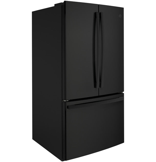 GE GNE27JGMBB ENERGY STAR 27.0 Cu. Ft. French-Door Refrigerator