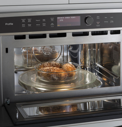 GE Profile PWB7030SLSS  Built-In Microwave/Convection Oven