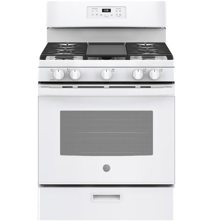 GE JGBS66DEKWW 30" Free-Standing Gas Range