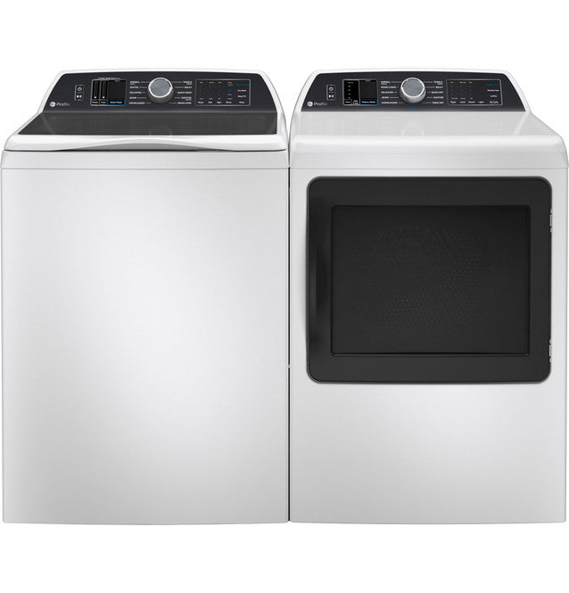 GE Profile PTW700BSTWS  ENERGY STAR 5.4 cu. ft. Capacity Washer with Smarter Wash Technology and FlexDispense