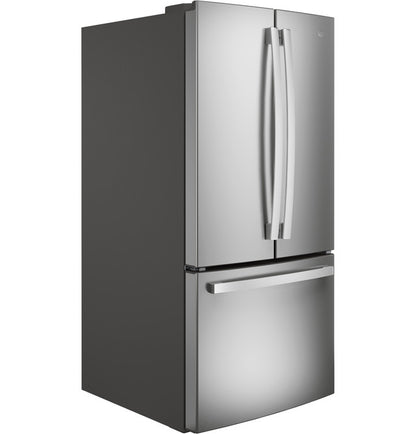 GE GNE25JYKFS ENERGY STAR 24.7 Cu. Ft. French-Door Refrigerator