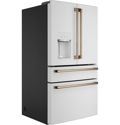 Cafe CVE28DP4NW2 ENERGY STAR 27.8 Cu. Ft. Smart 4-Door French-Door Refrigerator