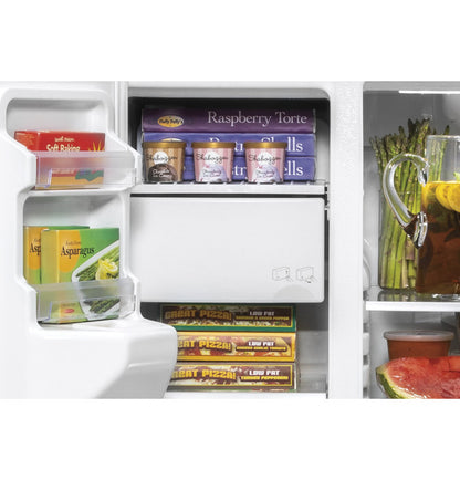 GE GSS25IYNFS 25.1 Cu. Ft. Fingerprint Resistant Side-By-Side Refrigerator