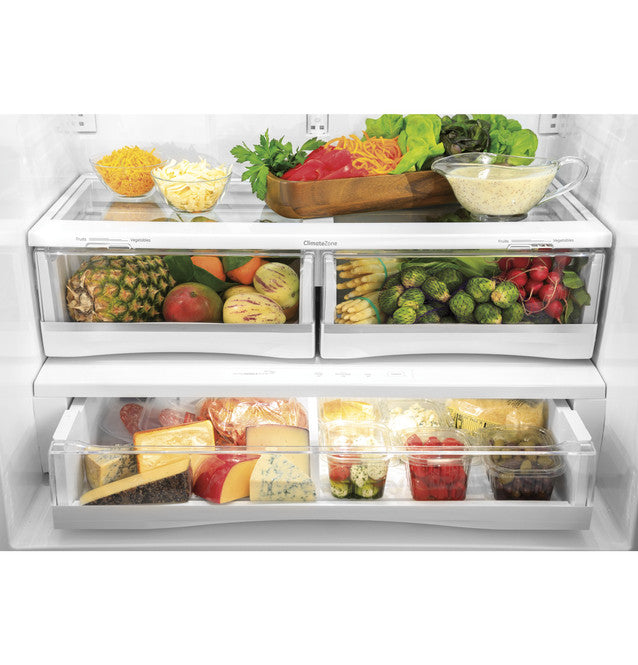 GE Profile HZ537904  ENERGY STAR 23.1 Cu. Ft. Counter-Depth Fingerprint Resistant French-Door Refrigerator