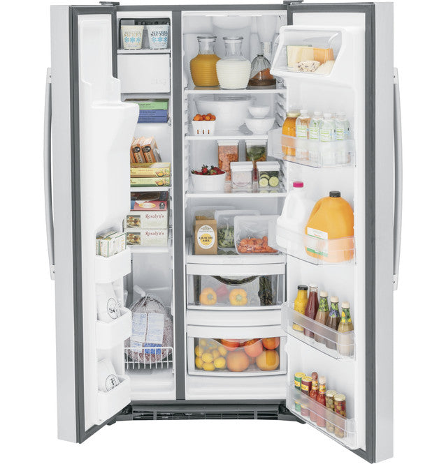 GE GSS23GYPFS 23.0 Cu. Ft. Side-By-Side Refrigerator