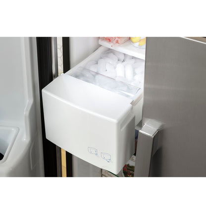 GE GSS23GYPFS 23.0 Cu. Ft. Side-By-Side Refrigerator