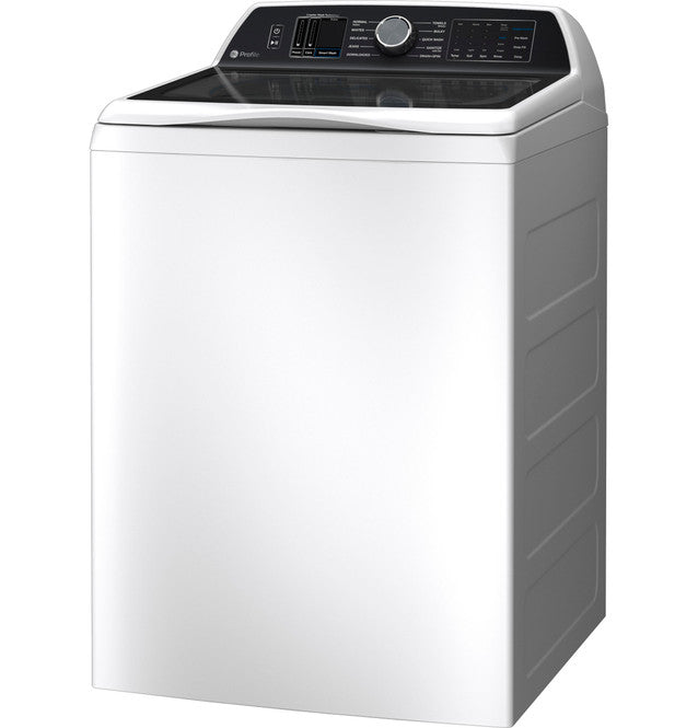 GE Profile PTW700BSTWS  ENERGY STAR 5.4 cu. ft. Capacity Washer with Smarter Wash Technology and FlexDispense