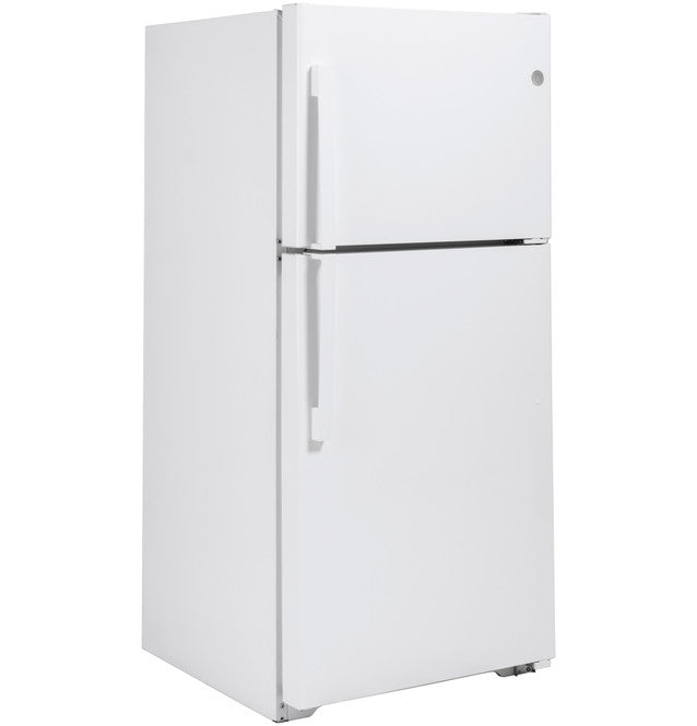 GE GTS22KGNRWW 21.9 Cu. Ft. Garage Ready Top-Freezer Refrigerator