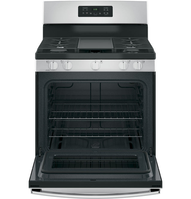 GE JGBS66REKSS 30" Free-Standing Gas Range