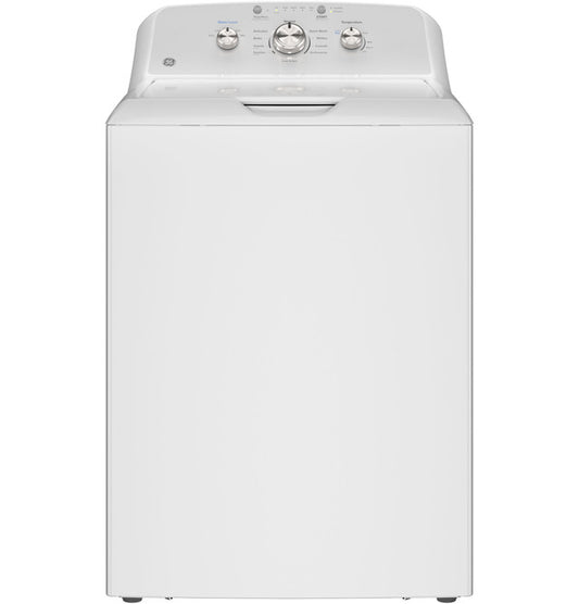 GE GTW385ASWWS 4.3 cu. ft. Capacity Washer with Stainless Steel Basket,Cold Plus and Water Level Control