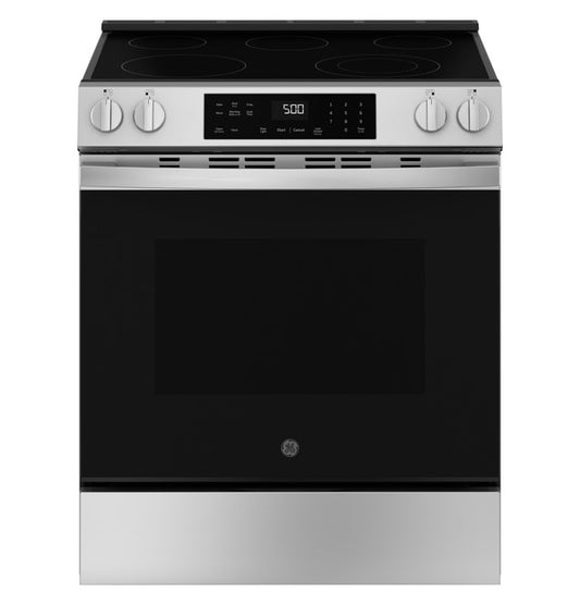 GE GRS500PVSS 30" Slide-In Electric Range with Crisp Mode