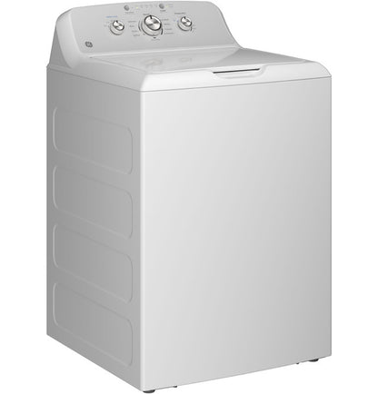 GE GTW385ASWWS 4.3 cu. ft. Capacity Washer with Stainless Steel Basket,Cold Plus and Water Level Control