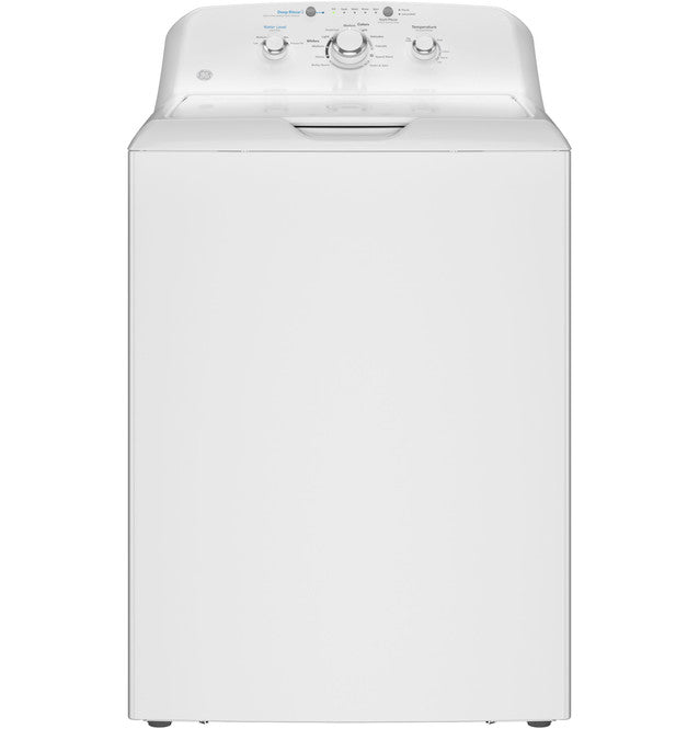 GE GTW325ASWWW 4.0 cu. ft. Capacity Washer with Stainless Steel Basket and Water Level Control