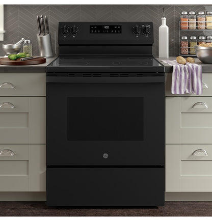 GE GRF400SVBB 30" Free-Standing Electric Range