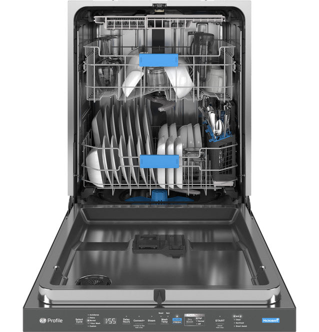 GE Profile PDT795SYVFS  ENERGY STAR Smart UltraFresh System Dishwasher with Microban Antimicrobial Technology with Deep Clean Washing 3rd Rack, 39 dBA