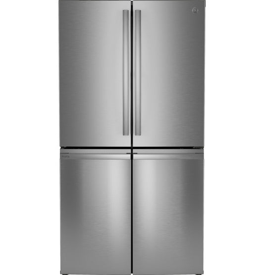 GE Profile PAD28BYTFS  ENERGY STAR 28.4 Cu. Ft. Quad-Door Refrigerator with Dual-Dispense AutoFill Pitcher and Door in Door