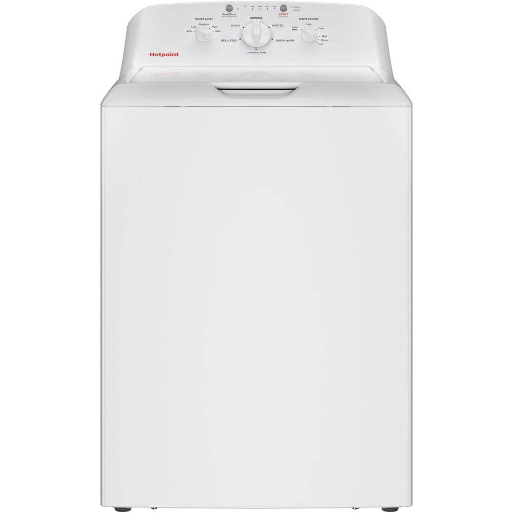 GE Hotpoint 4.0 cu. ft. Capacity Washer with Stainless Steel Basket,Cold Plus and Water Level Control