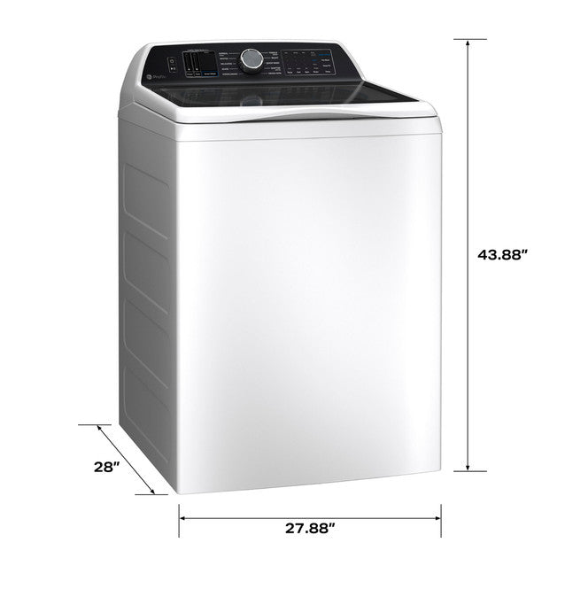 GE Profile PTW700BSTWS  ENERGY STAR 5.4 cu. ft. Capacity Washer with Smarter Wash Technology and FlexDispense